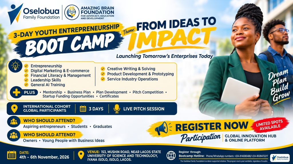 Youth Entrepreneurship Bootcamp 2026